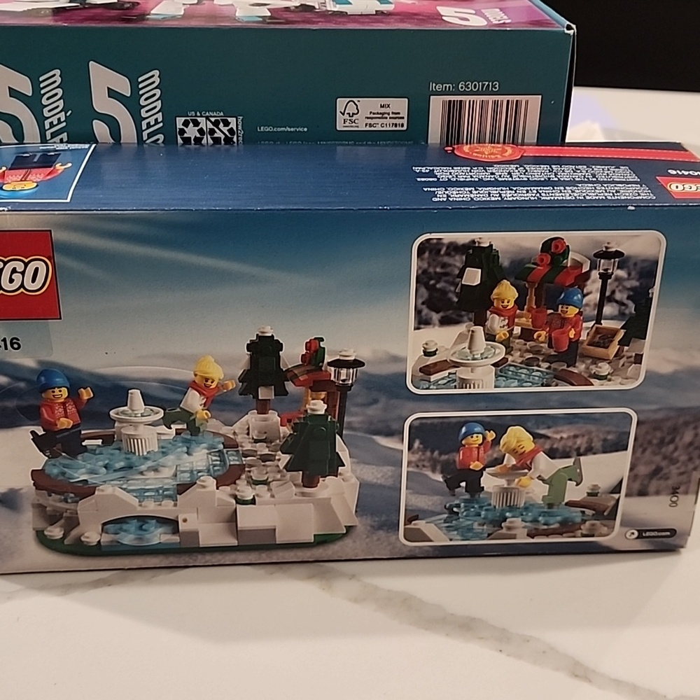 Winter Scene Building Lego 40416 Limited Edition